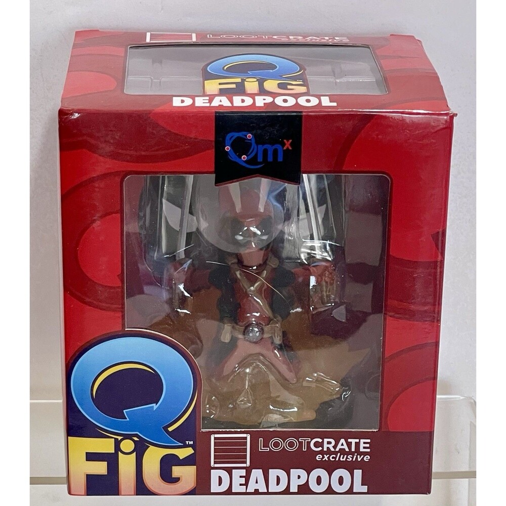 Q-Fig QMX Loot Crate Exclusive Deadpool NIB